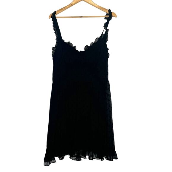 Royal Bones Dresses & Skirts - Royal Bones By Tripp Black Flocked Skull Dress Size XL Sleeveless Goth Emo Punk
